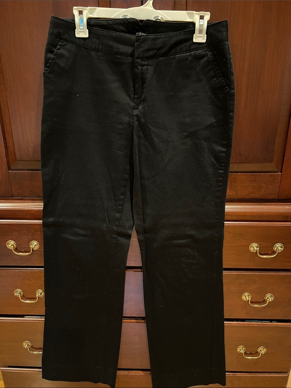 Women’s Dockers Black straight leg pants